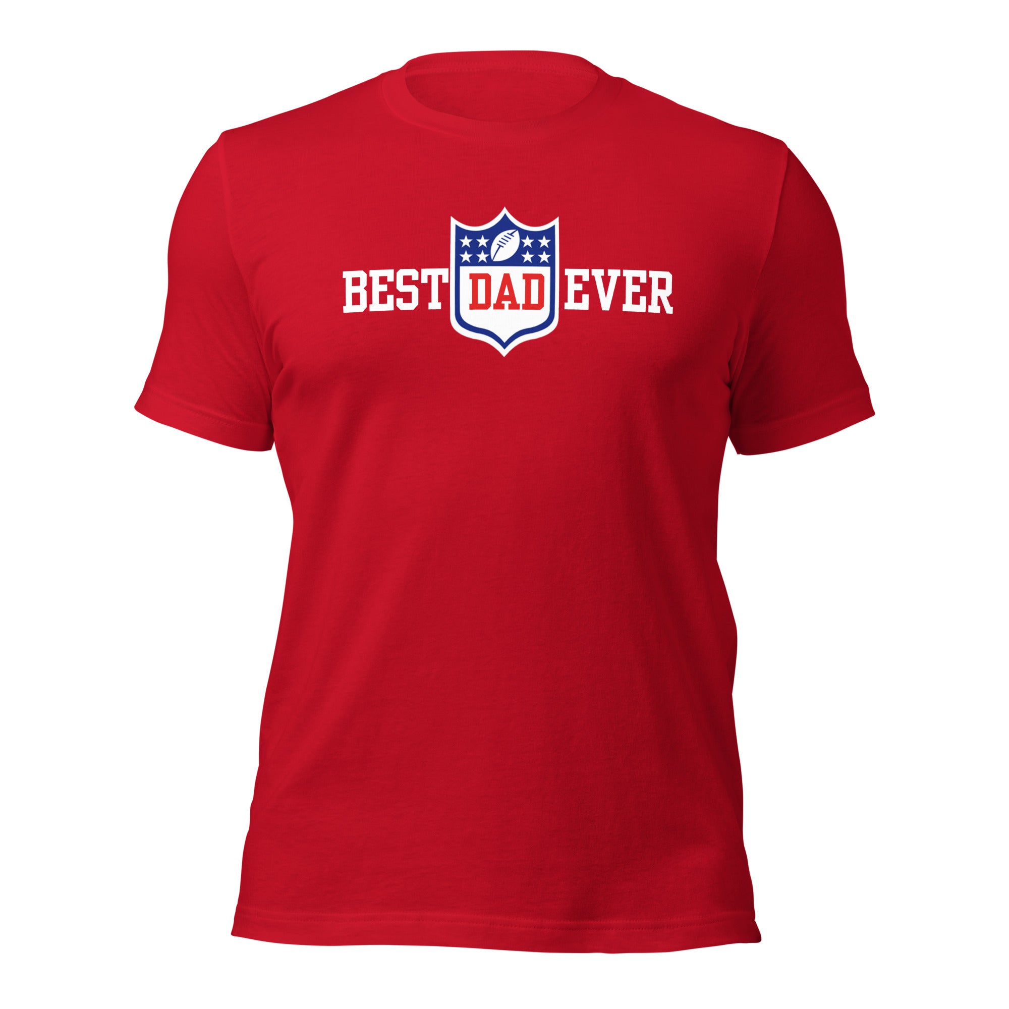 Father's Day tshirt, football team shirt, Gift idea for dad, Christmas gift, birthday gift tee, daddy shirt, husband gift, best dad ever