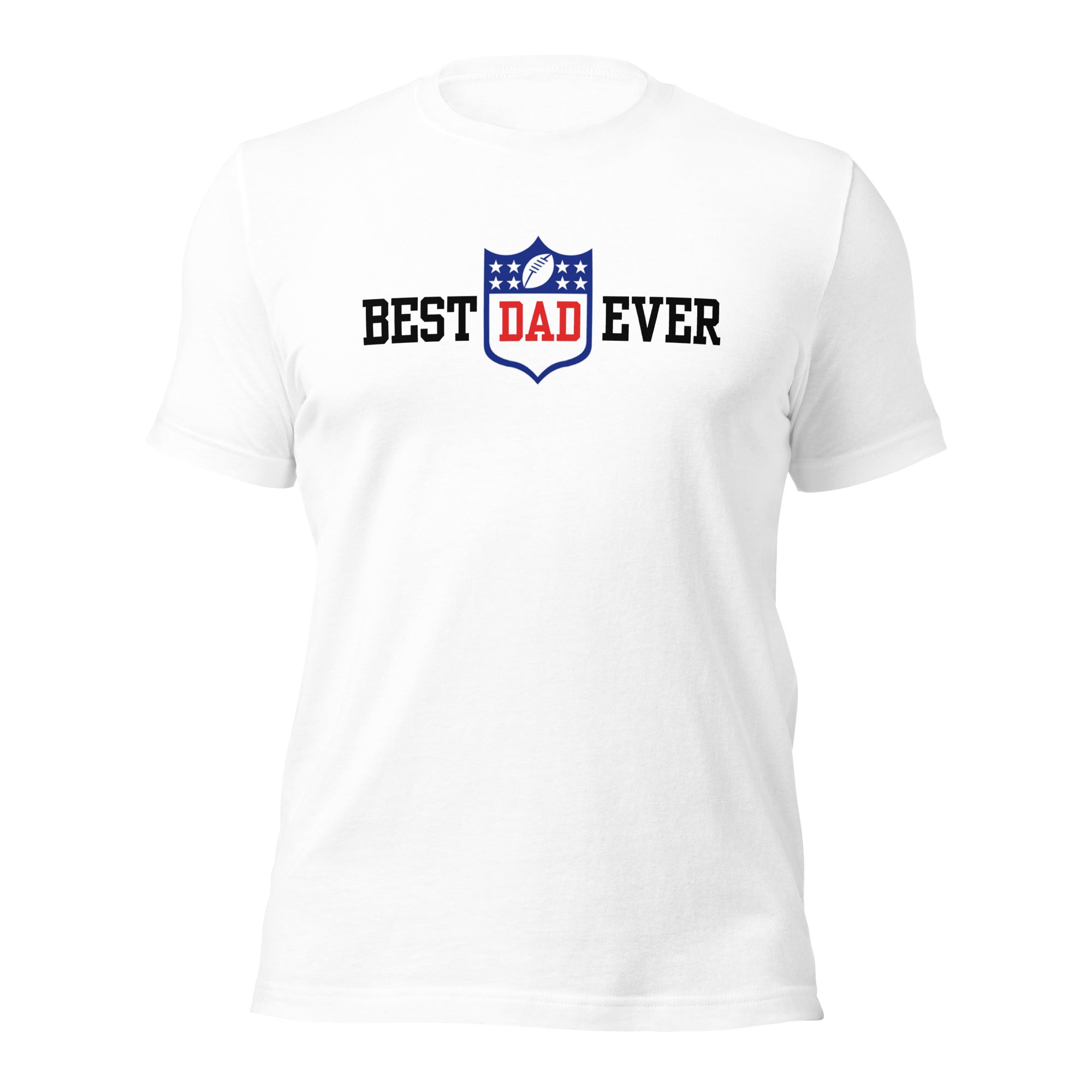 Father's Day tshirt, football team shirt, Gift idea for dad, Christmas gift, birthday gift tee, daddy shirt, husband gift, best dad ever