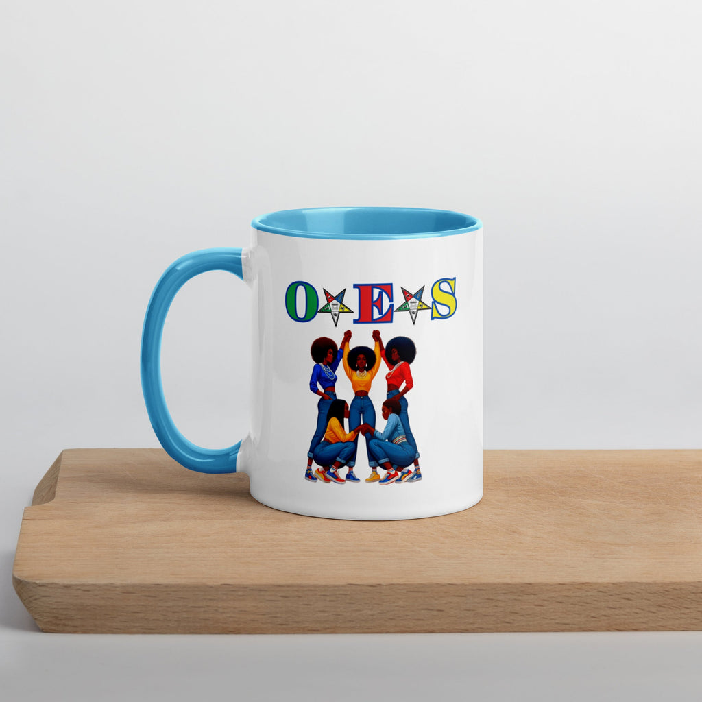 Order of the Eastern Star mug,  OES cup, sistars coffe mug, phamily, free masonry, birthday gift idea for her, Christmas gift, sorority